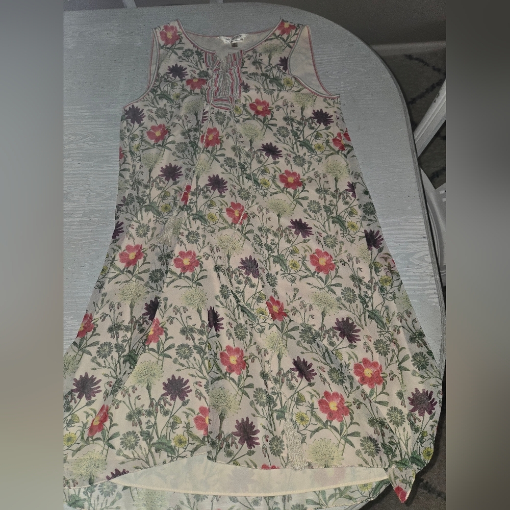 Womens Sz M Max Studios Soecialty Products M.S.S.P Floral Dress